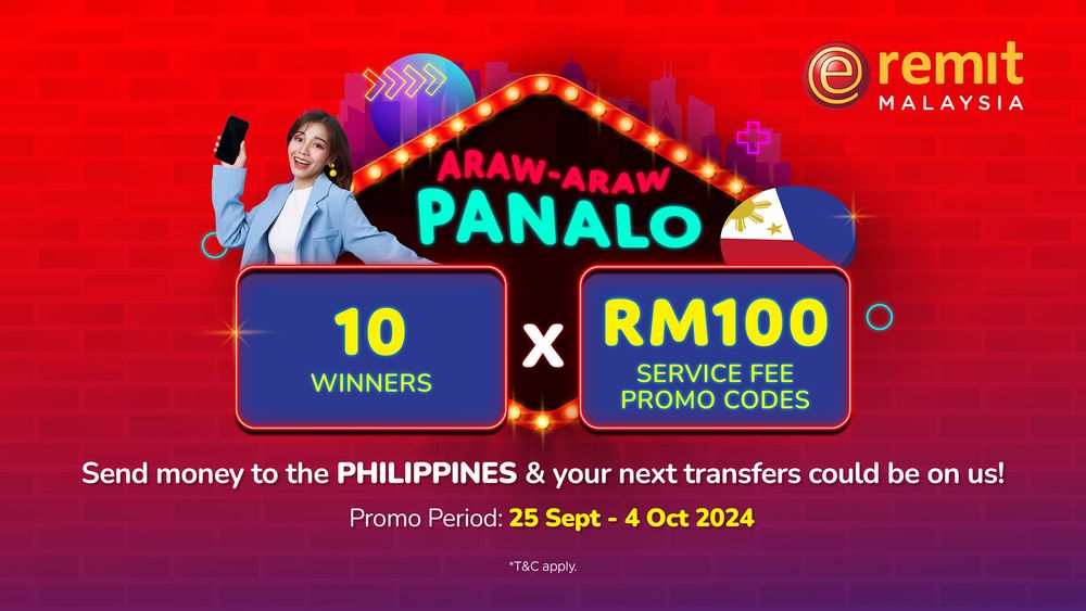 Win RM100 Worth Of Service Fee Promo Codes [Promo Ended]